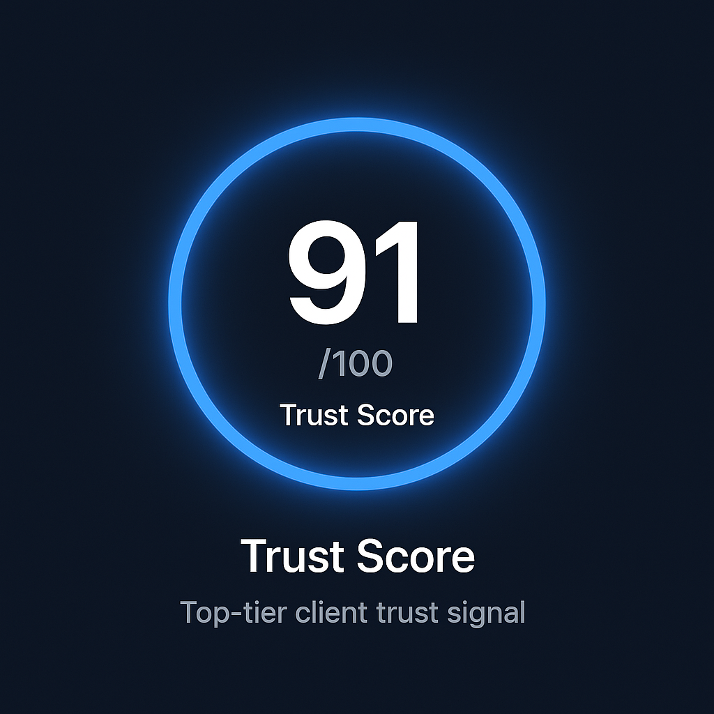 Trust Score: 91 out of 100